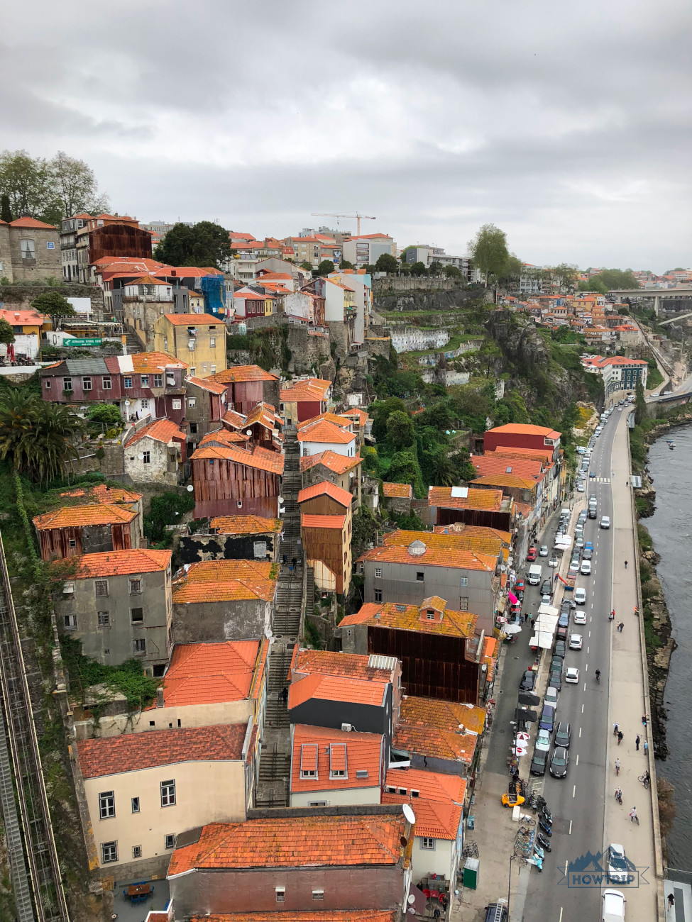 Вид на город Порту