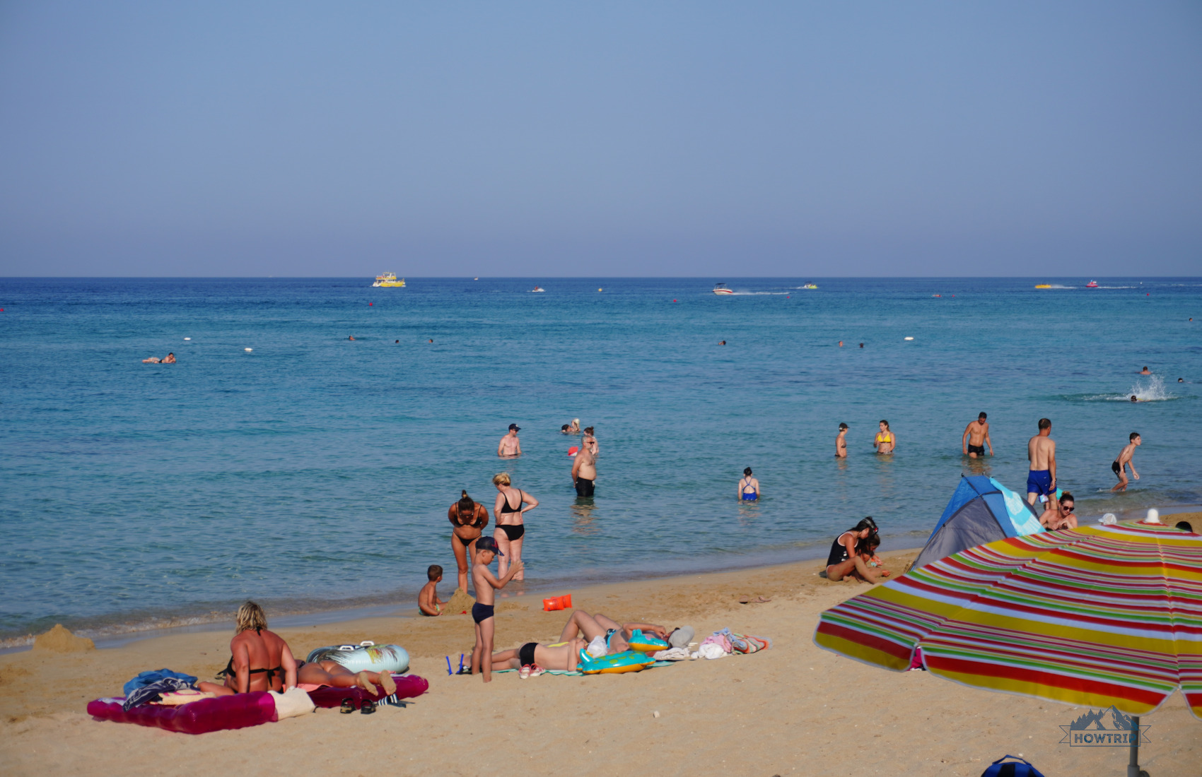 отдых на пляже Кипра