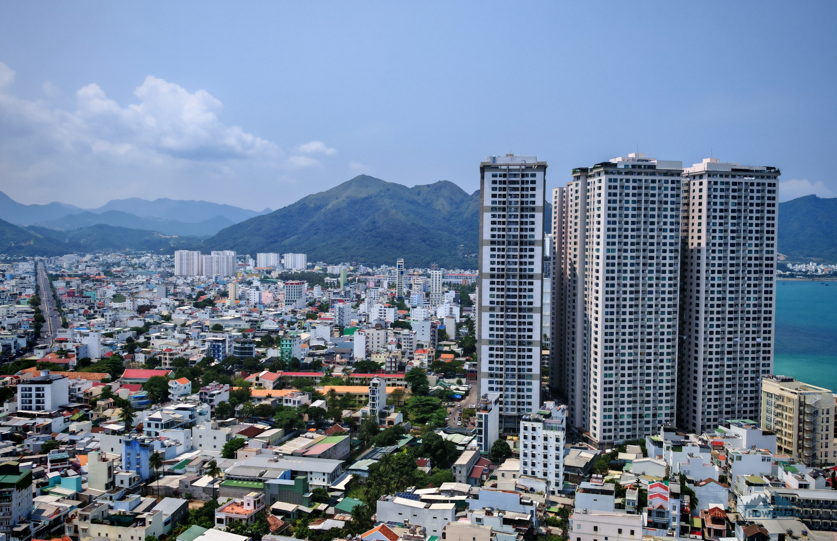 Нячанг вид из отеля Anrizon Hotel