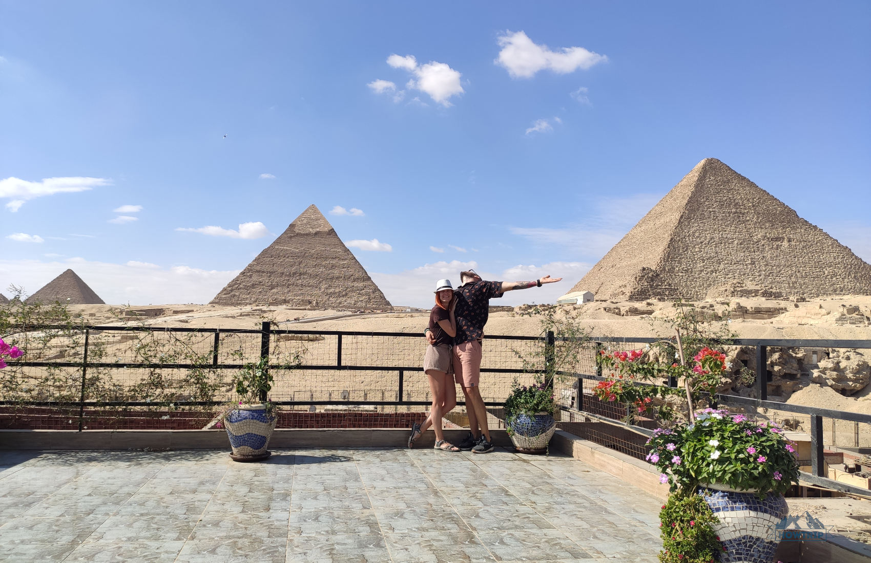 Пирамиды в Египте смотровая