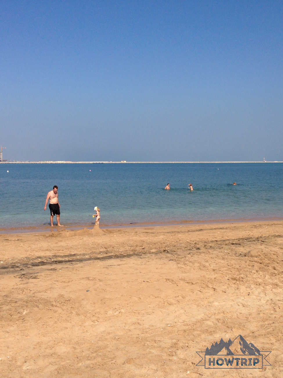 Пляж в ОАЭ