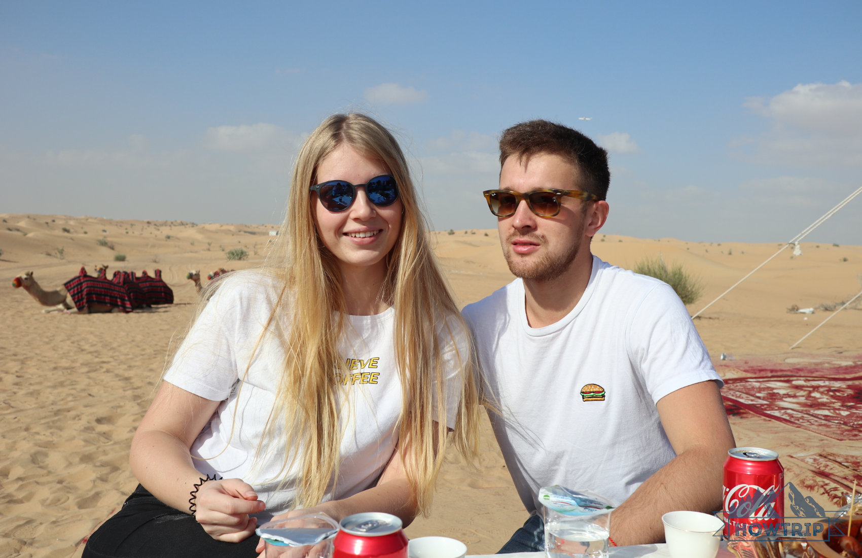 Сафари в пустыне обед