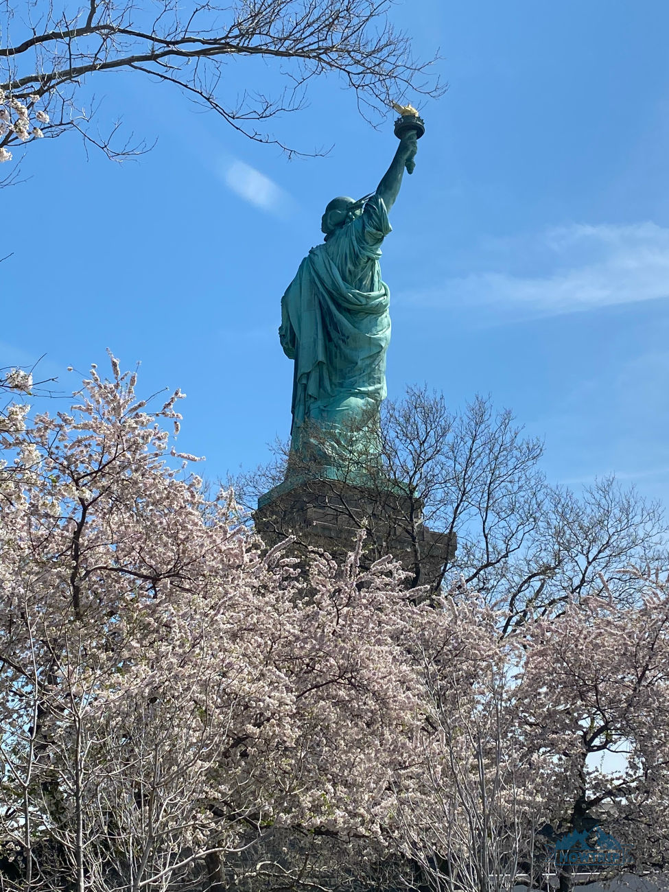 Статуя Свободы сбоку