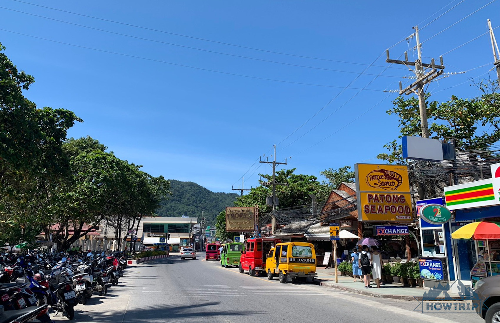 Улица рядом с пляжем Патонг
