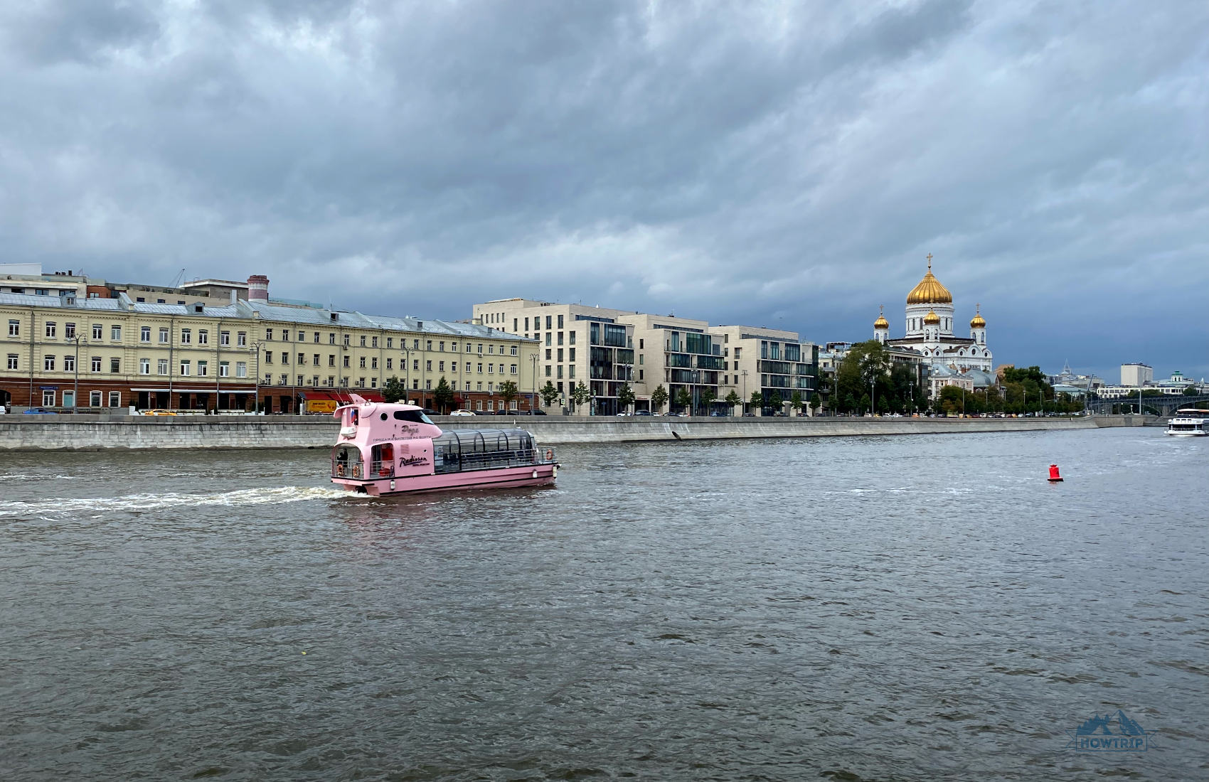 Водная экскурсия по Москве-реке