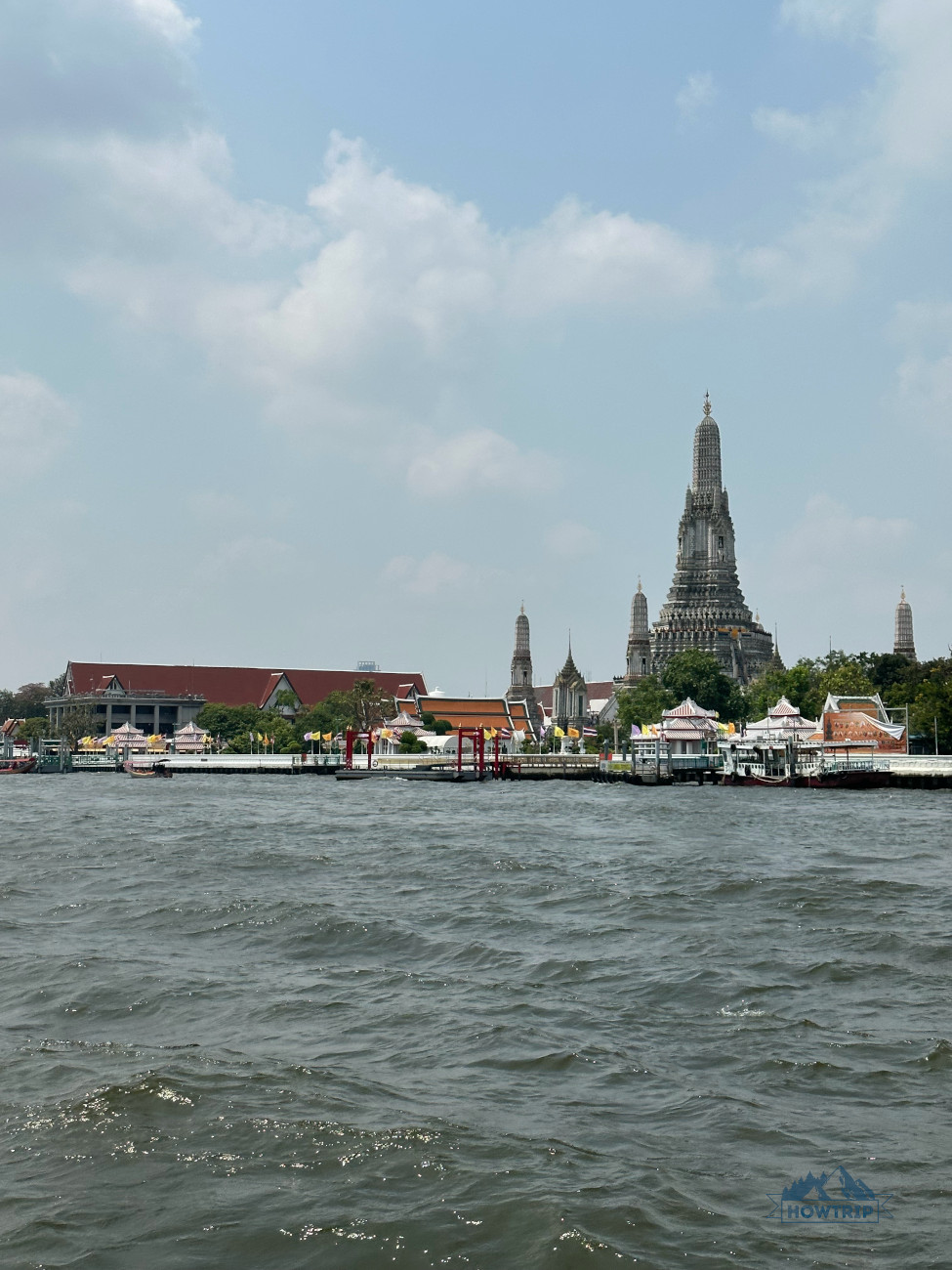 Wat Arun с лодки