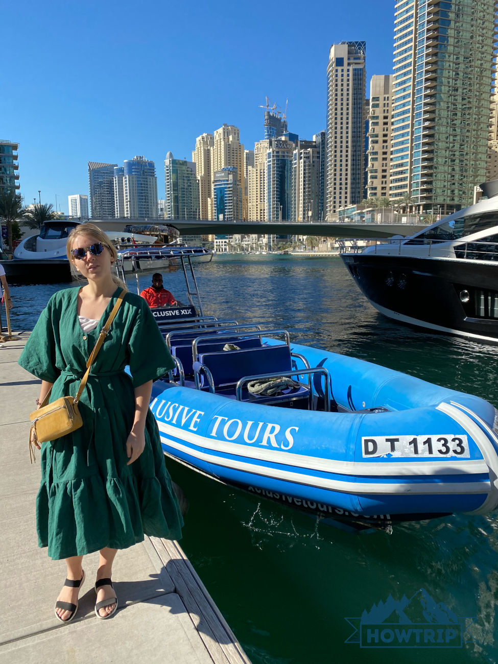 Экскурсия на катере в Дубае