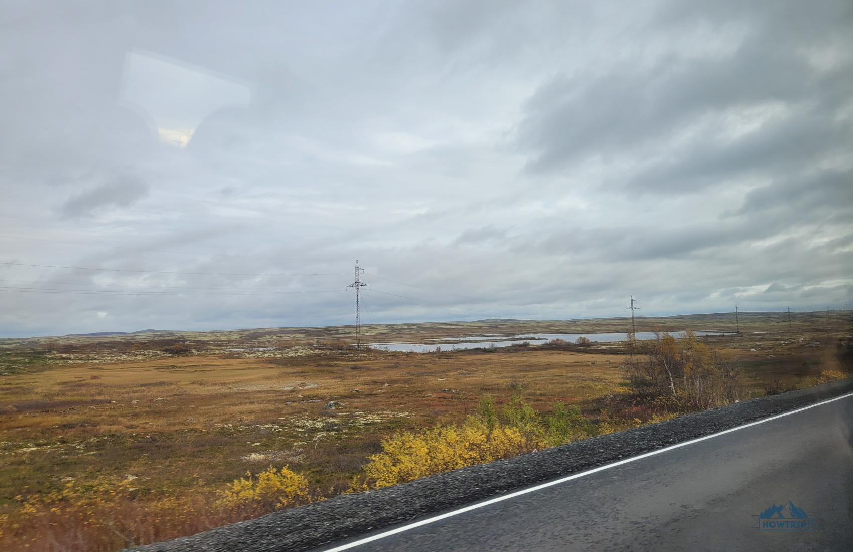 дорога из Мурманска в Териберку