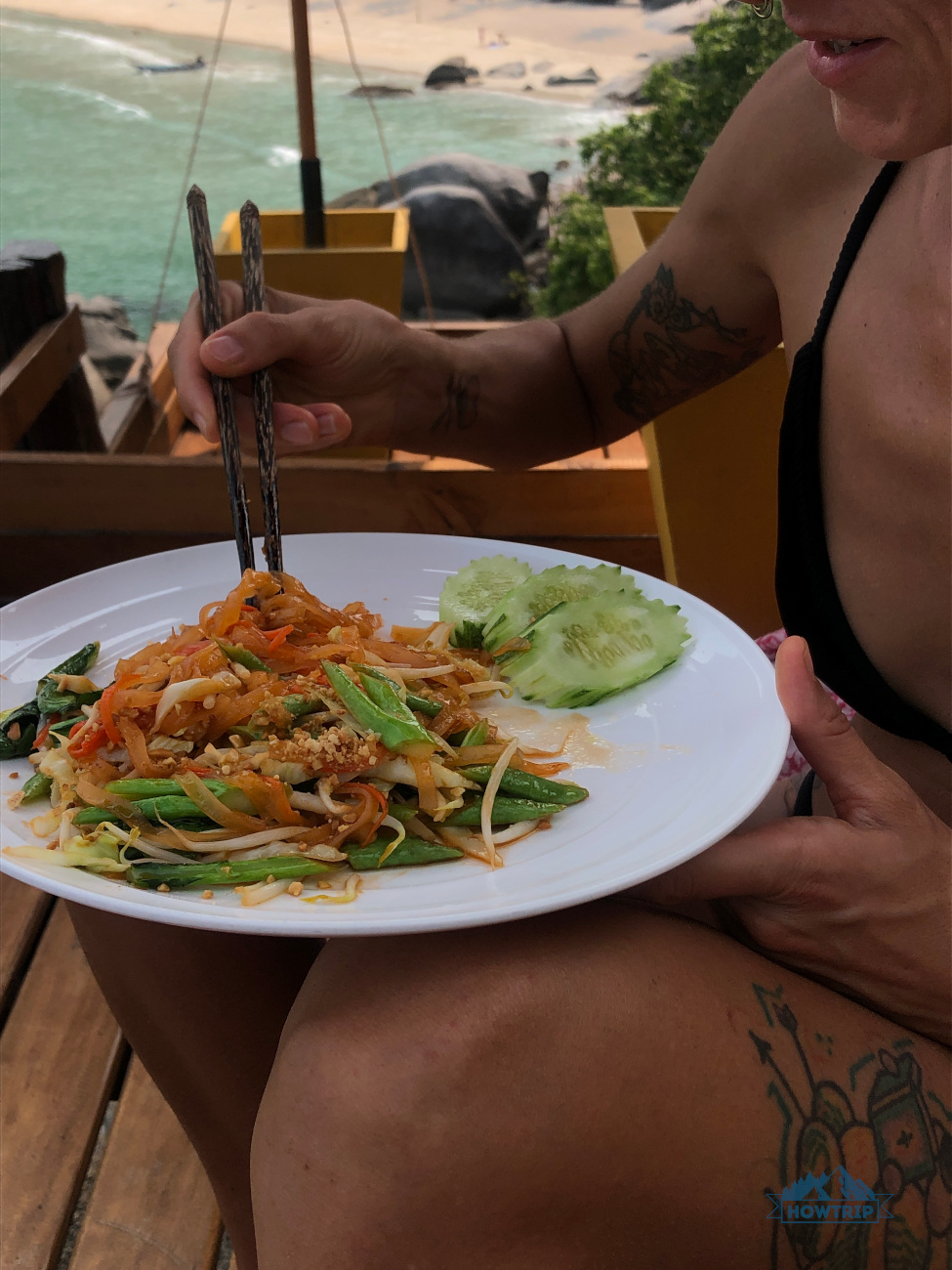 еда в Таиланде на Пхангане