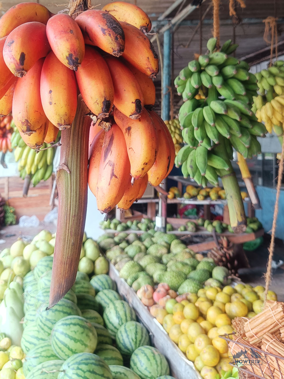 фруктовый рынок на Шри-Ланке Велигама