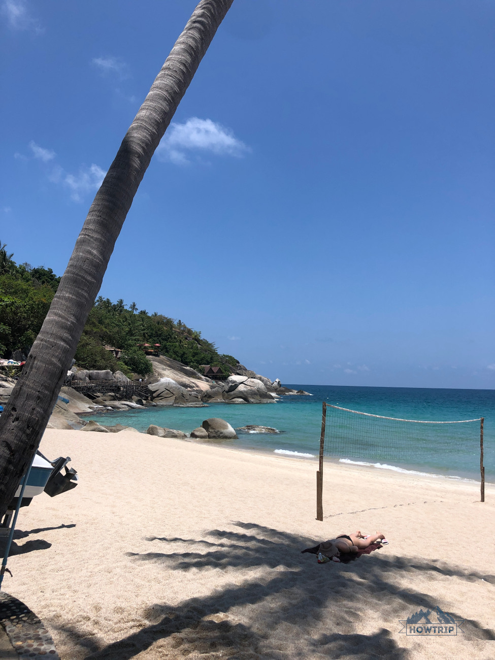 пляж на Пхангане