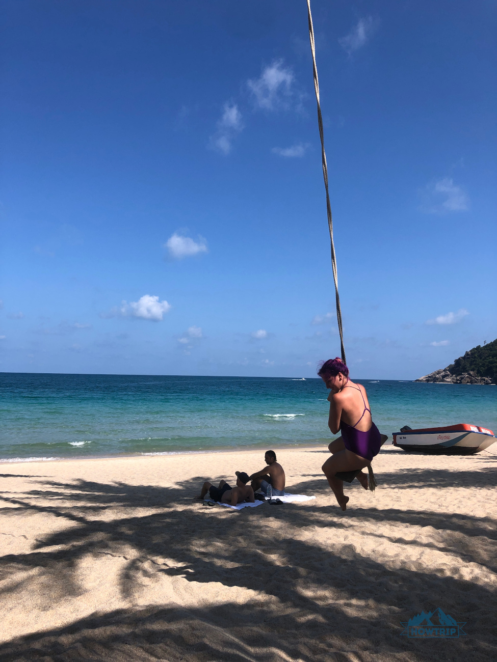 пляж на острове Пхангане