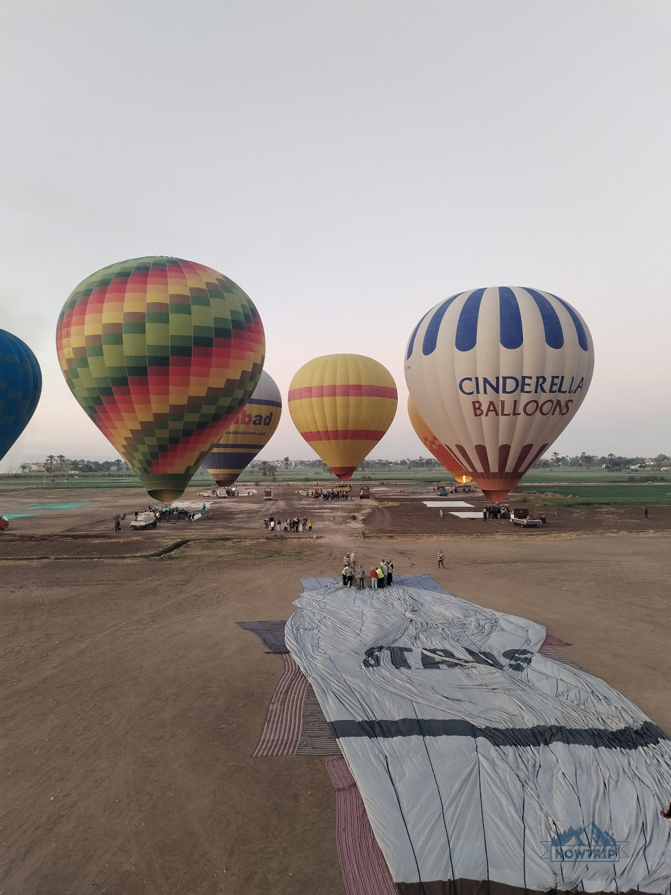 полет на шарах в Хургаде