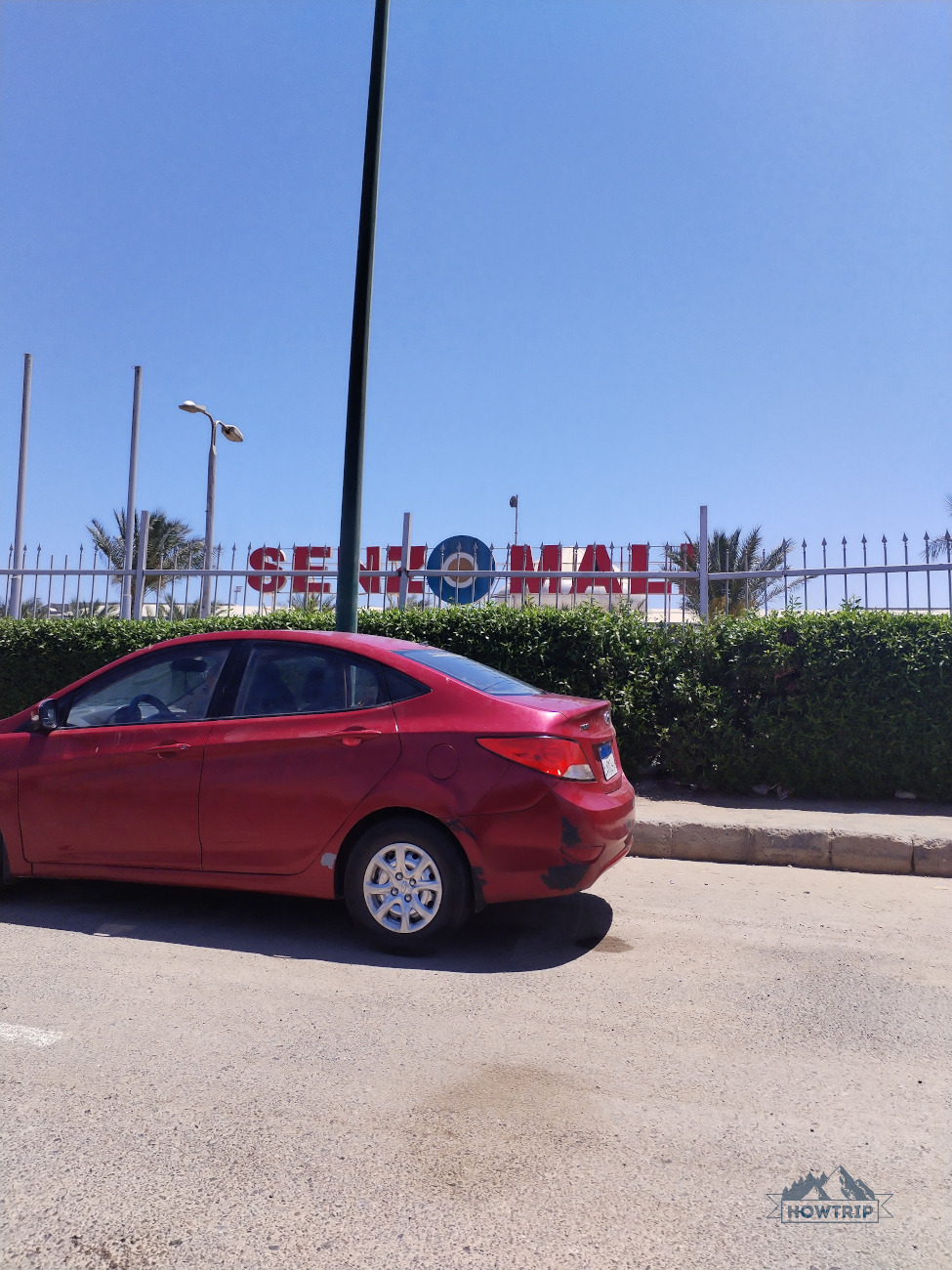 сензо тц и машина в Египте