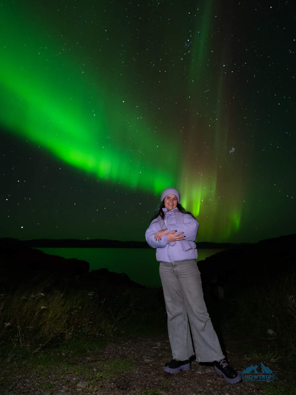 северное сияние Мурманск Териберка