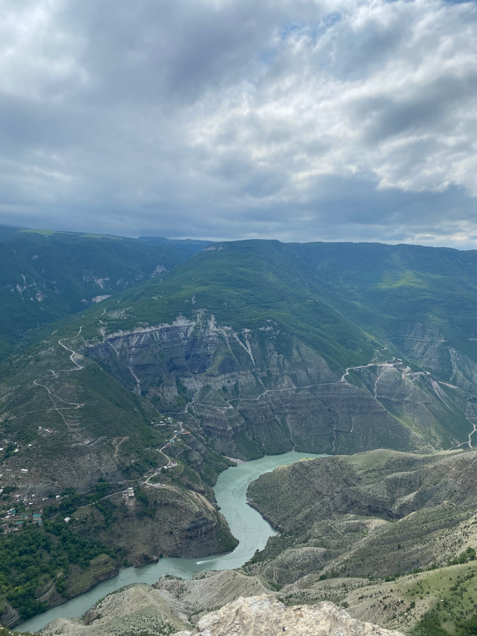 Сулакский каньон в Дагестане