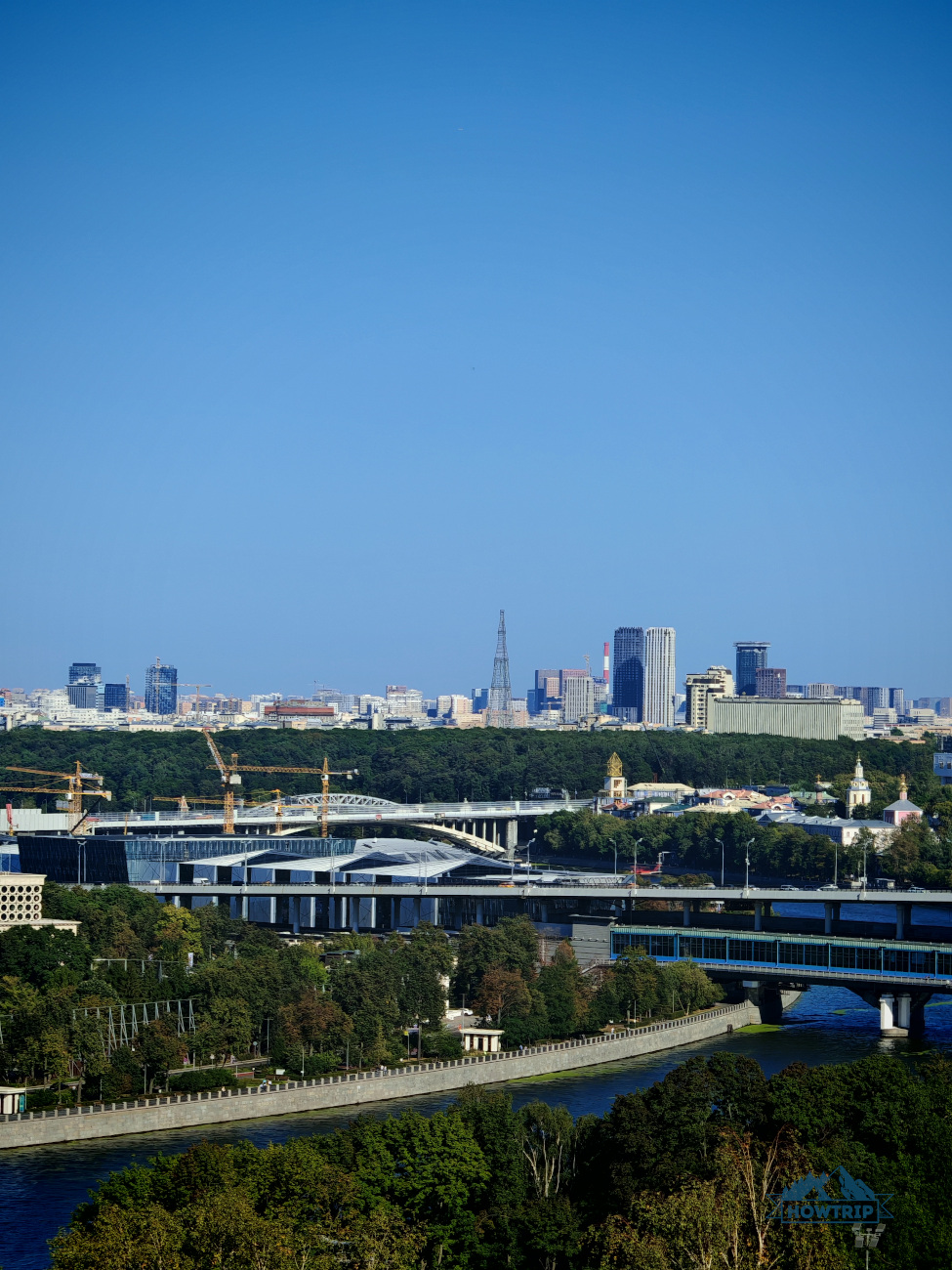 вид на Москву