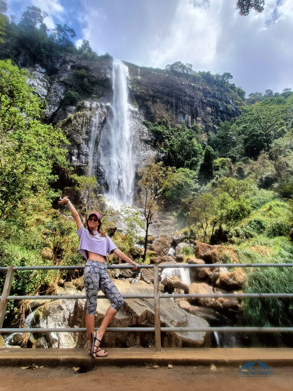 водопад на Шри-Ланке