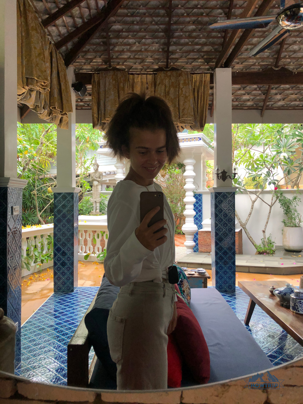 я на вилле на Пхангане