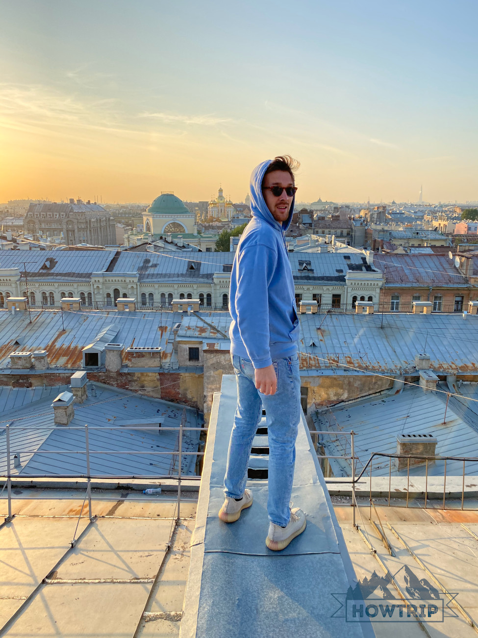 Экскурсия по крышам Санкт-петербурга