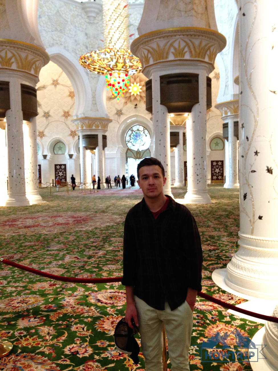Мечеть Шейха Зайда внутри