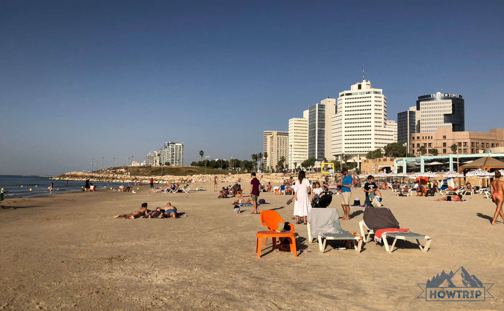 Пляж в Израиле