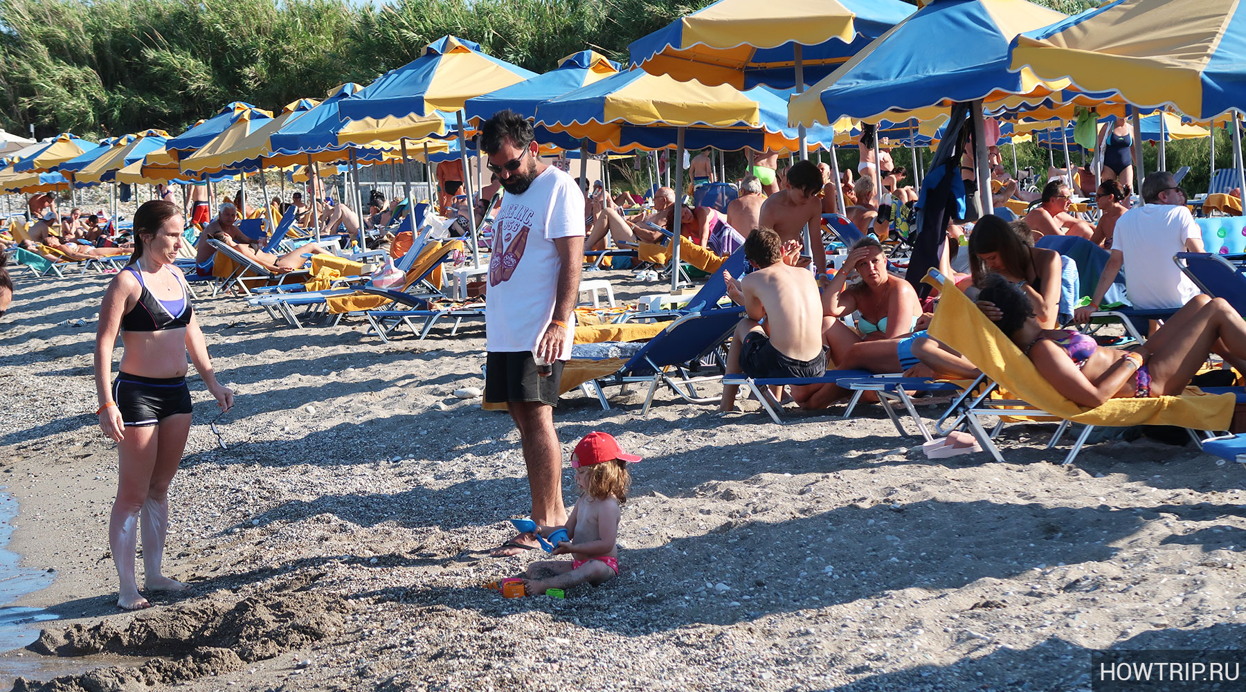 Пляжи Греции для отдыха с детьми