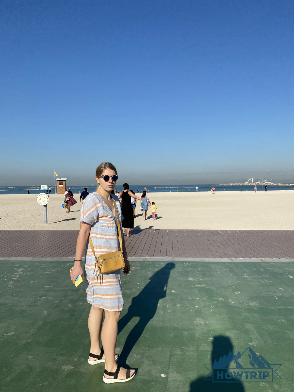 Пляж в Дубае (Кайт бич)