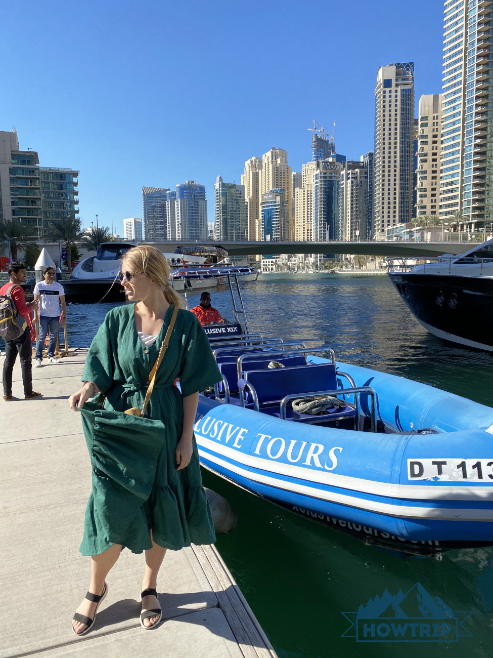 Экскурсия на лодке в Дубае