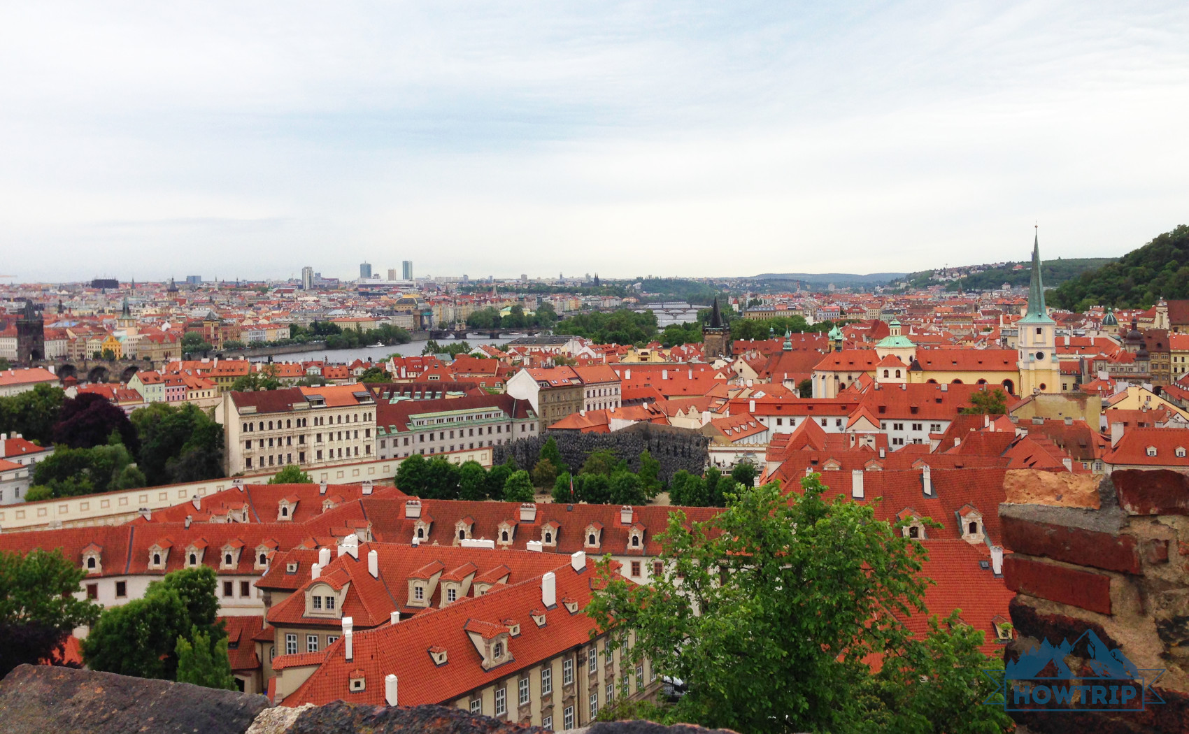 Смотровая площадка в Праге - заставка