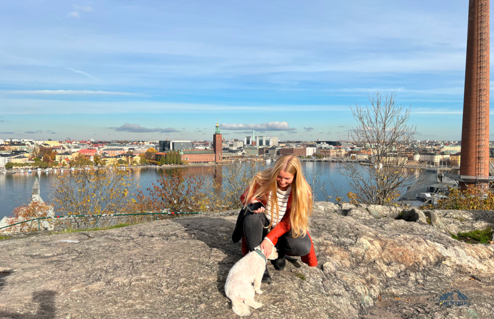 Стокгольмская ратуша вид со смотровой