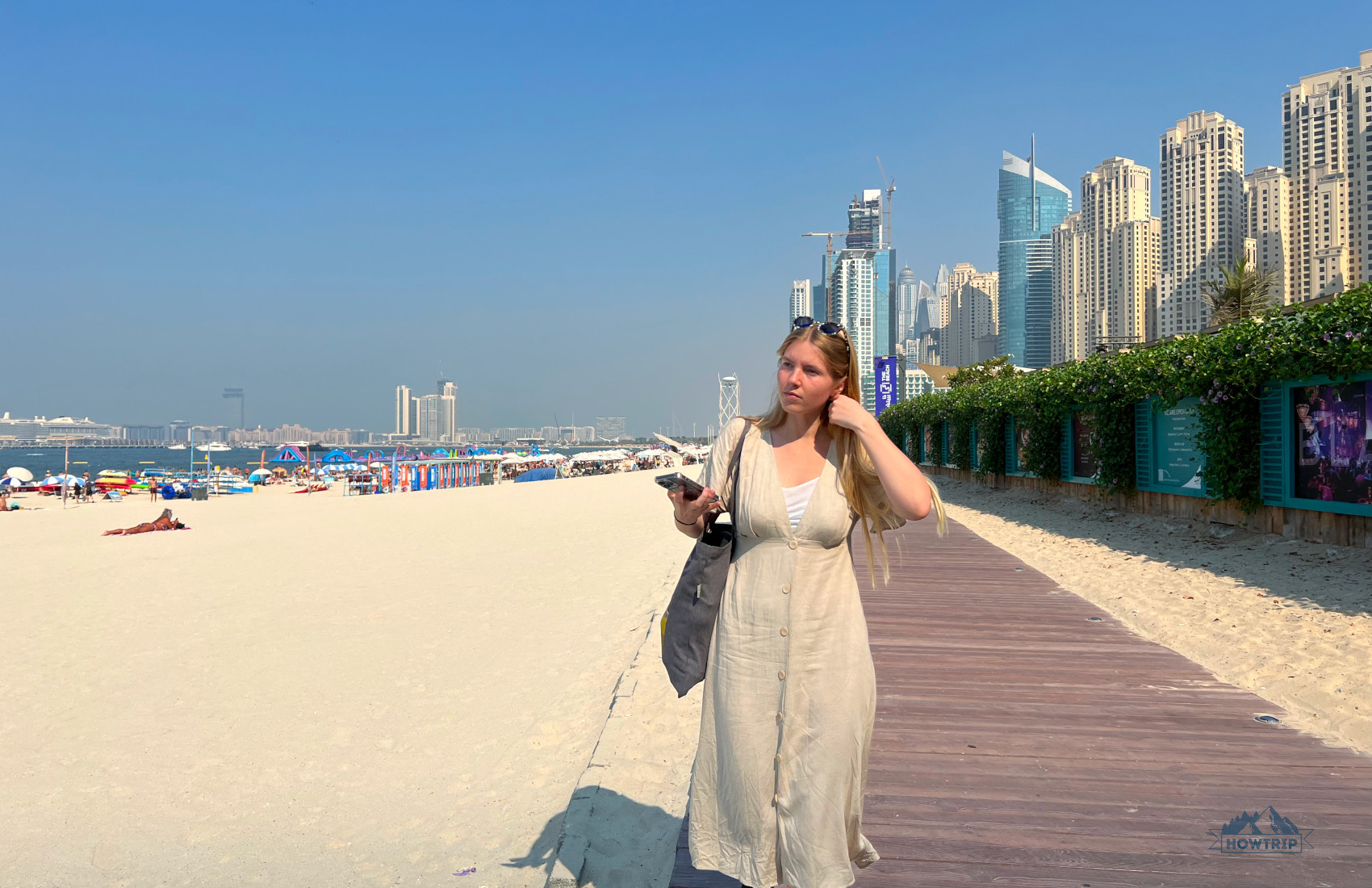 Пляжи Дубай Марина