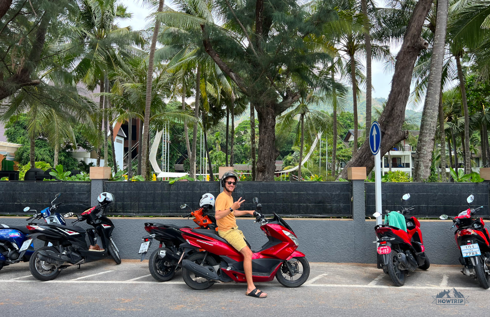 Наш байк в Таиланде на Пхукете