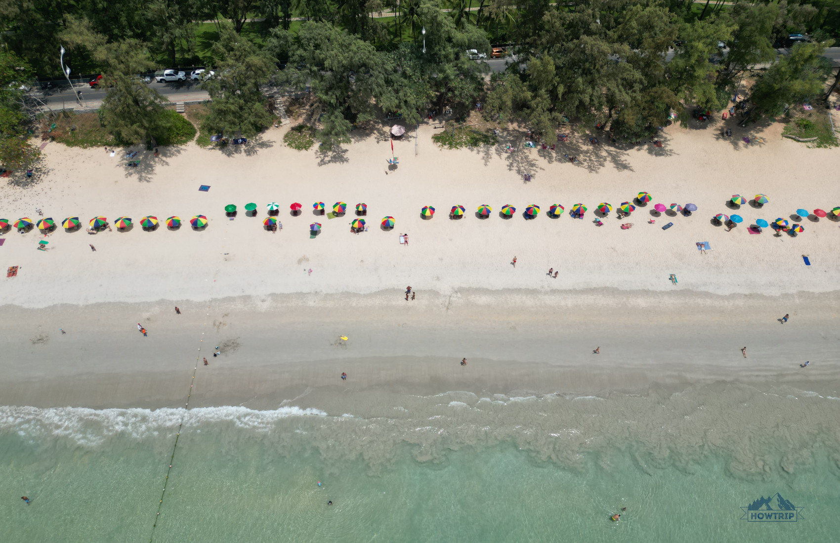 Пляж Ката на Пхукете с дрона (Таиланд)