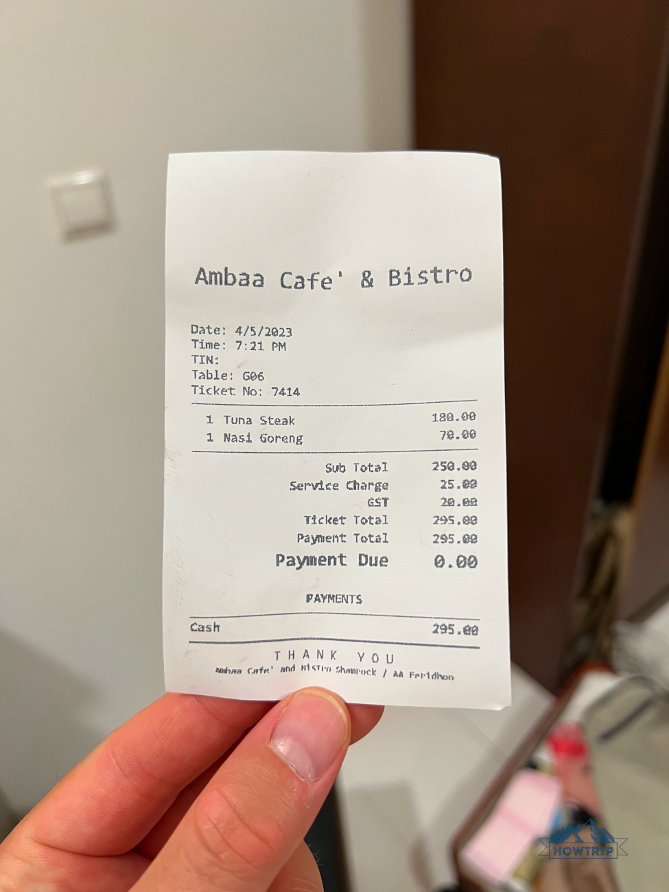 Цены в кафе Мальдивы локальныи остров чек