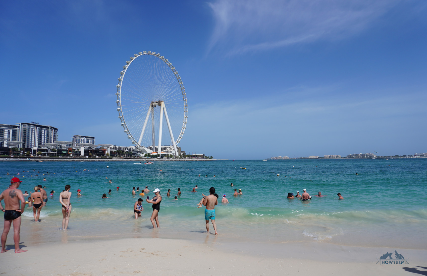 Marina beach в Дубае