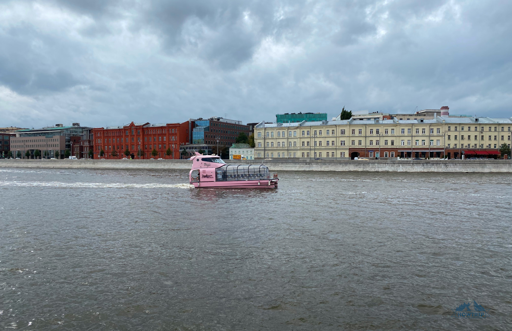 Прогулка по Москве-реке на теплоходе Рэдиссон