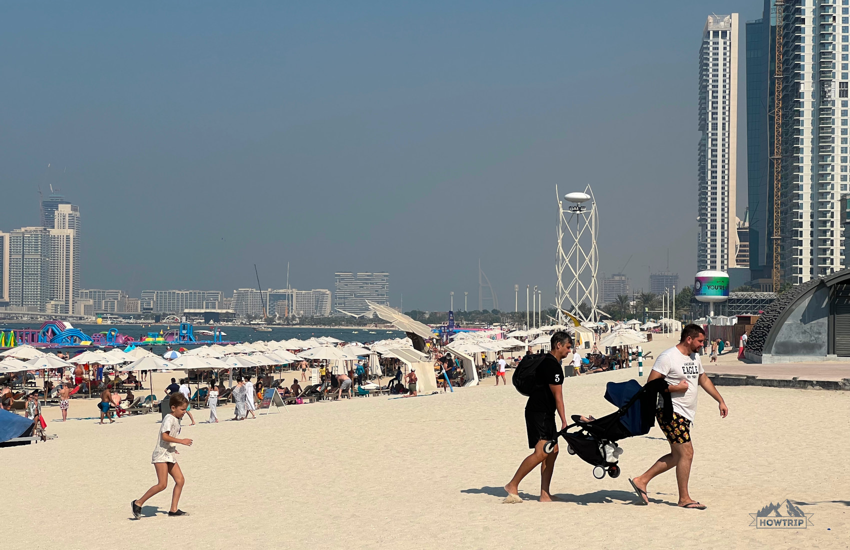 пляж в Дубае для отдыха с детьми