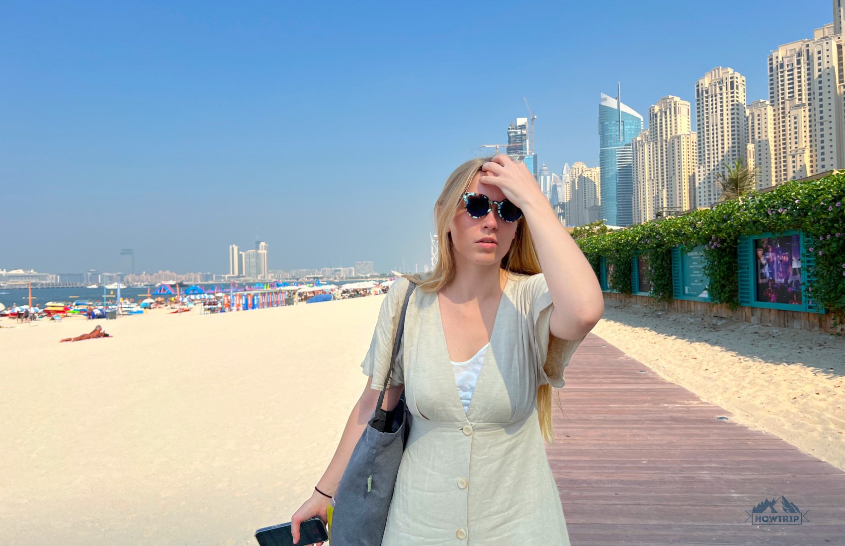 Пляж Марина Marina beach в Дубае