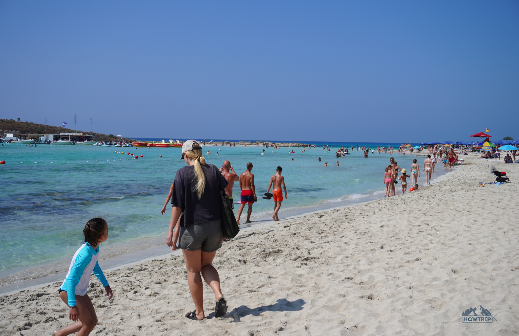 пляж на Кипре