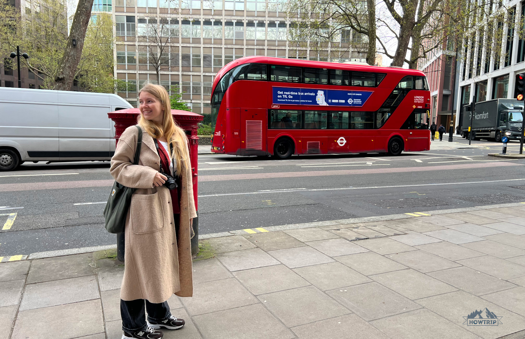 двухэтажныи автобус в Лондоне
