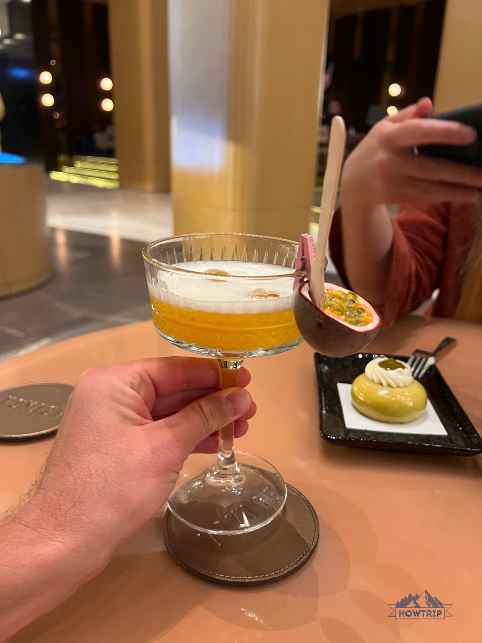 Коктейль порнстар мартини в Voyage belek