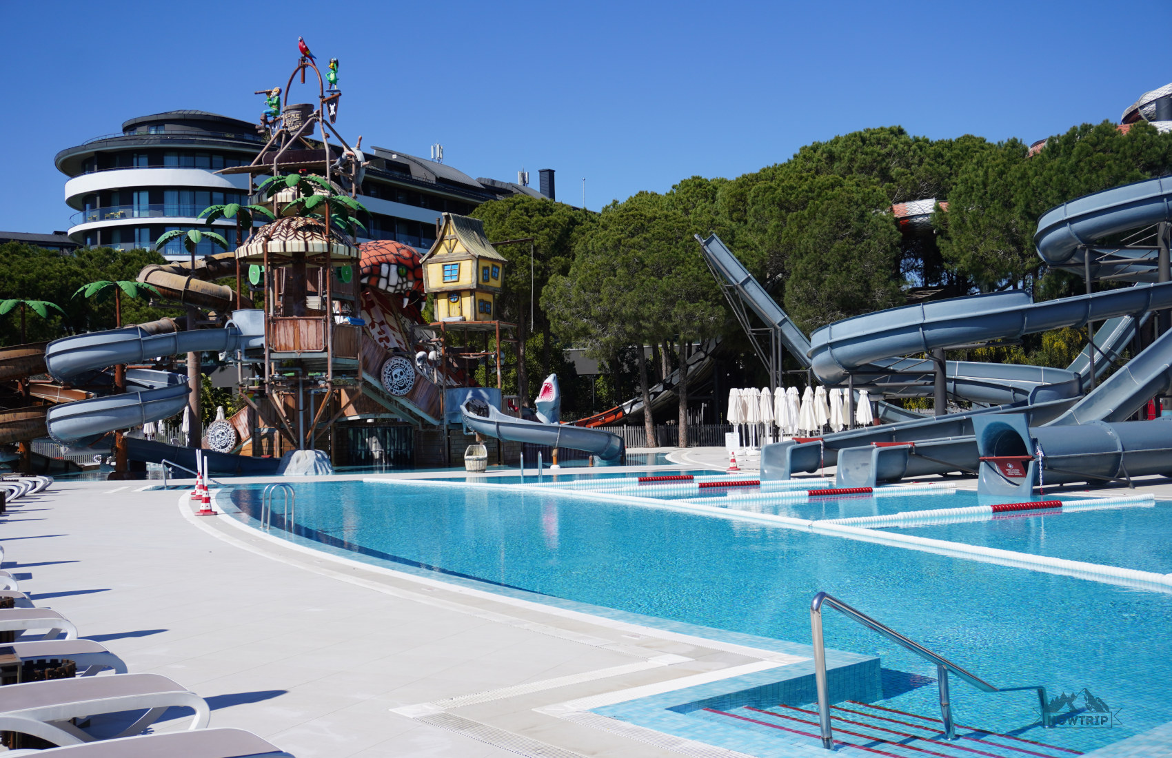 аквапарк в отеле Voyage Belek