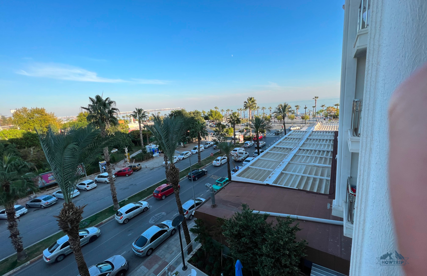 боковой вид из номера в отеле Sea Life Family Resort