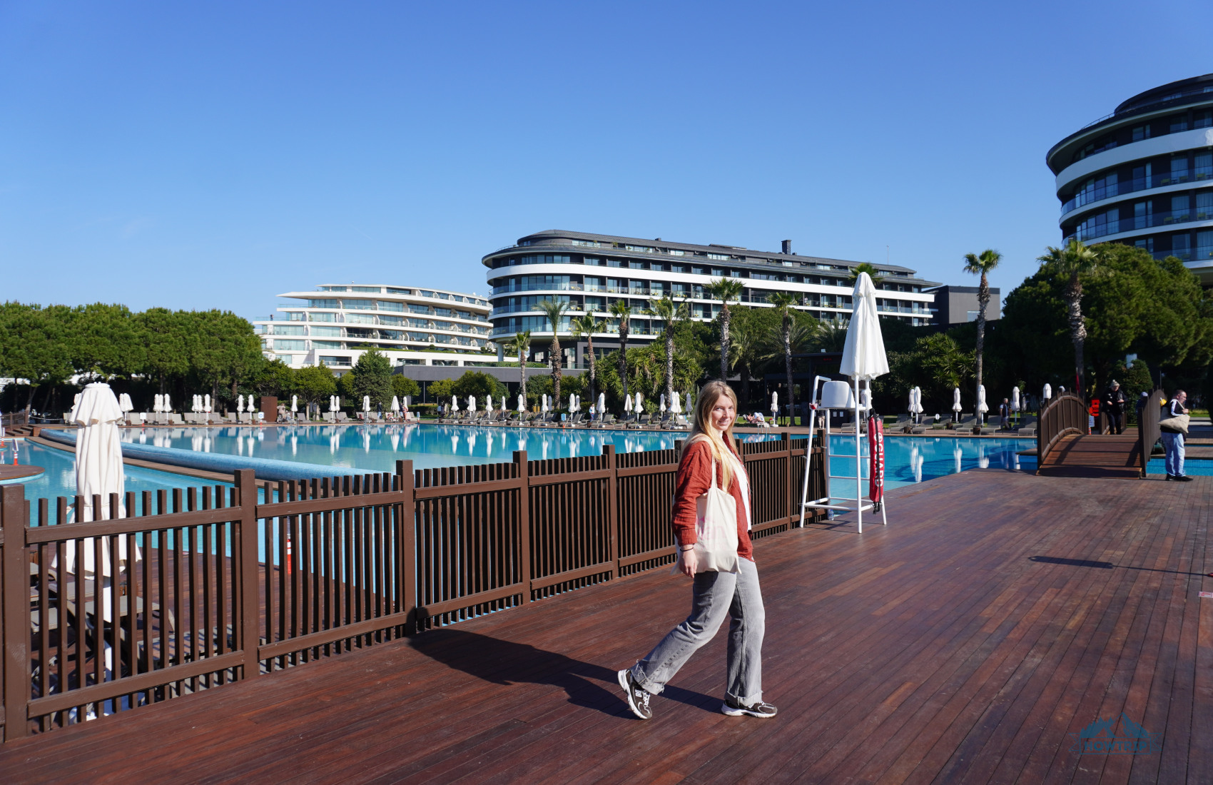 гуляю по территории отеля Voyage Belek