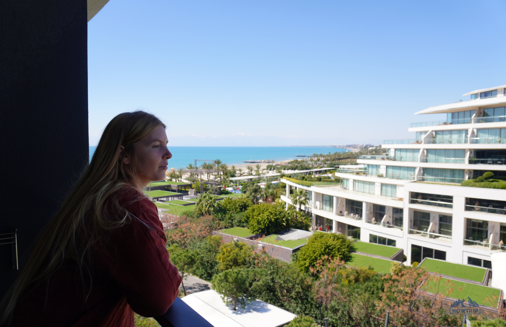 вид из отеля Voyage на Maxx Royal Hotel Belek