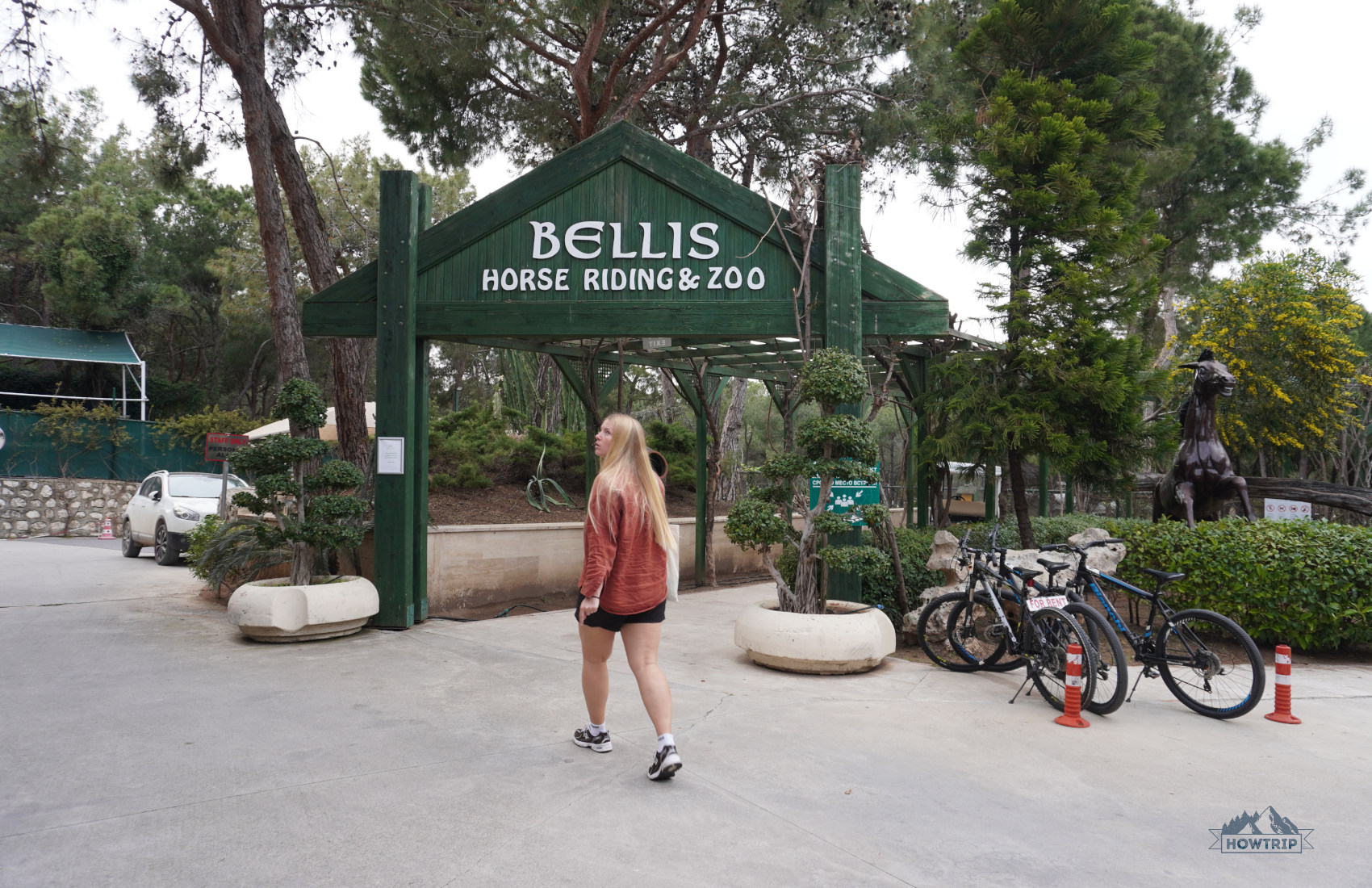 зоопарк в отеле Bellis Deluxe