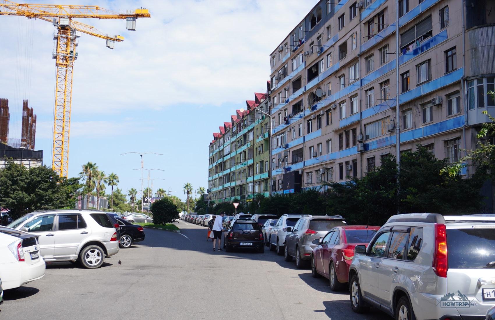 парковки в Батуми на улице