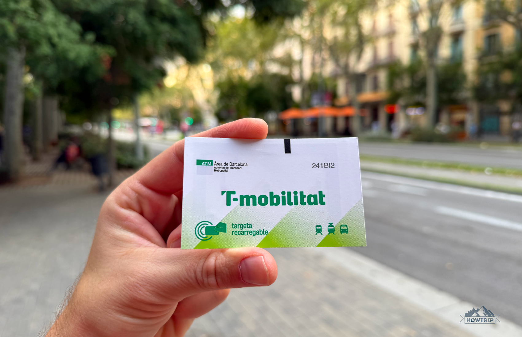 проездная карта t mobilitat в барселоне