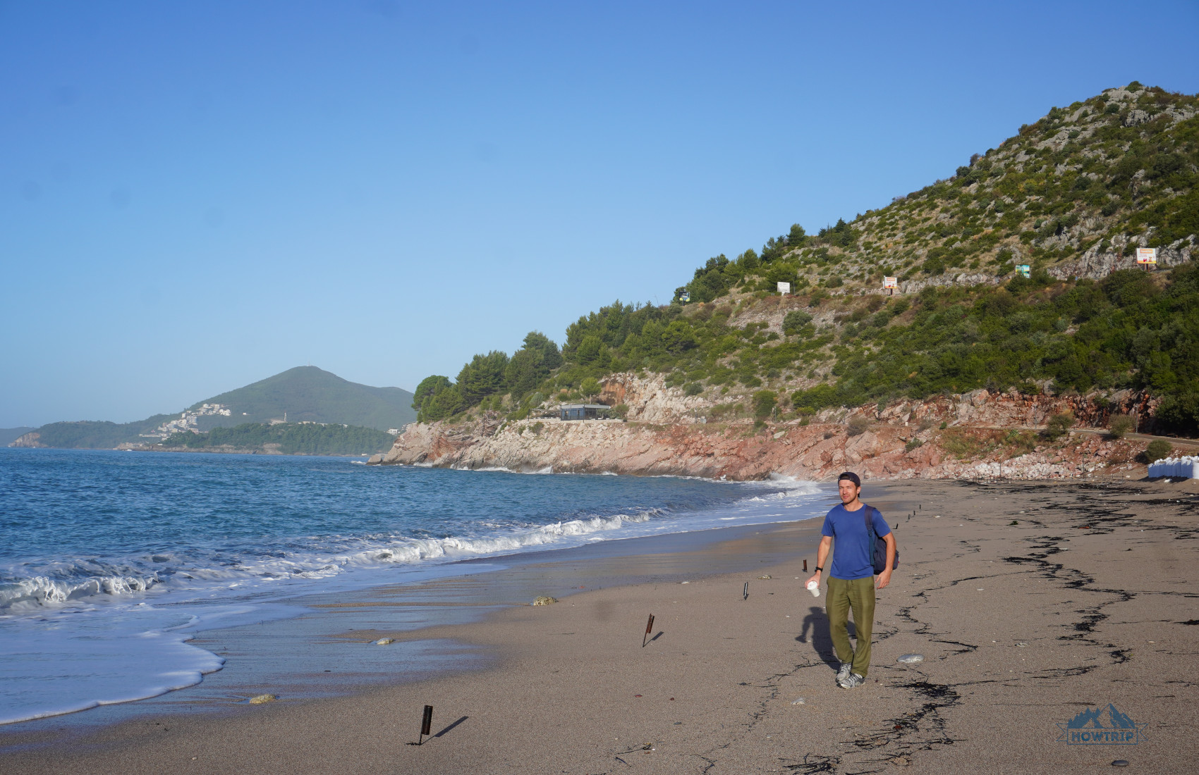 пляж рядом с Будвой